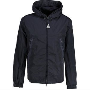 Moncler SCIE Hooded Nylon Windbreaker - Navy/Black